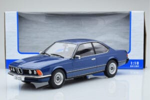 BMW 628 CSi E24 Azul MCG 1:18 MCG18164 Metal - imagem 5 de 5
