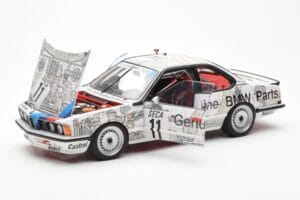 BMW 635 CSi E24 #11 D. Quester / M. Tassin / M. Heger 24 Hours of Spa 1986 AUTOart 1:18 80430145826 Metal - imagem 2 de 8