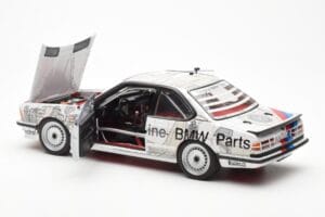 BMW 635 CSi E24 #11 D. Quester / M. Tassin / M. Heger 24 Hours of Spa 1986 AUTOart 1:18 80430145826 Metal - imagem 5 de 8
