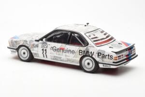 BMW 635 CSi E24 #11 D. Quester / M. Tassin / M. Heger 24 Hours of Spa 1986 AUTOart 1:18 80430145826 Metal - imagem 7 de 8