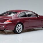 BMW 645Ci E63 Vermelho Escuro Kyosho 1:18 08701CR Metal - image 3 of 7