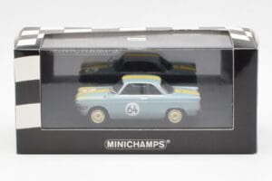 BMW 700 Sport #64 Hulbusch / Stausberg 12 Hours of Nurburgring 1961 Minichamps 1:43 400612364 Metal - imagem 4 de 4