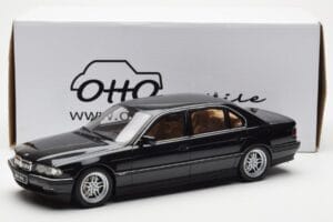 BMW 750iL E38 Preto Otto 1:18 OT609 Resina - imagem 6 de 6