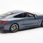 BMW 850i G15 Barcelona Blue Metallic Norev 1:18 - image 3 of 8