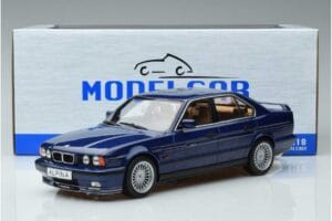 BMW Alpina B10 4.6 E34 Azul MCG 1:18 MCG18230 Metal - imagem 6 de 6