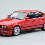 BMW Alpina B10 E34 Biturbo Vermelho Otto 1:18