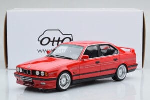 BMW Alpina B10 E34 Biturbo Vermelho Otto 1:18 OT648 Resina - imagem 6 de 6