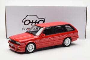 BMW Alpina B3 2.7 E30 Touring Vermelho Otto 1:18 OT366 Resina - imagem 6 de 6