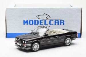 BMW Alpina C2 E30 2.7 Cabriolet Preto MCG 1:18 MCG18277 Metal - imagem 6 de 6