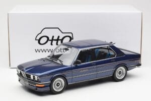 BMW Alpina B7S E12 Turbo Dark Sapphire Azul Metálico Otto 1:18 OT640 Resina - imagem 6 de 6