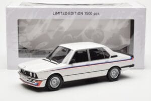 BMW M535i E12 Branco Norev 1:18 183265 Metal - imagem 5 de 5