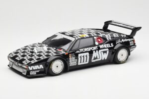 BMW M1 #111 Team MK Motorsport J-L. Witmeur / Krankenberg / Libert 24 Hours of Le Mans 1986 Minichamps 1:18 180862911