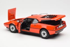 BMW M1 Laranja Metalizado Norev 1:18 183222 Metal - imagem 5 de 8