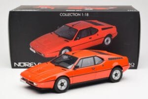 BMW M1 Laranja Metalizado Norev 1:18 183222 Metal - imagem 8 de 8