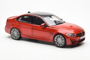 BMW M3 Competition F80 Sakhir Laranja Norev 1:18 80432411553 Metal - imagem 6 de 8