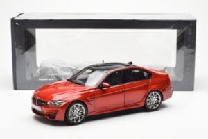 BMW M3 Competition F80 Sakhir Laranja Norev 1:18 80432411553 Metal - imagem 8 de 8