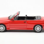 BMW M3 E30 Cabriolet Vermelho Otto 1:18 - image 3 of 6