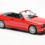 BMW M3 E30 Cabriolet Vermelho Otto 1:18 - image 4 of 6