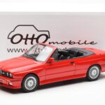 BMW M3 E30 Cabriolet Vermelho Otto 1:18 - image 6 of 6
