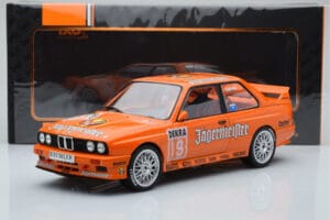 BMW M3 E30 Jagermeister #19 A. Hahne DTM Nurburgring 1992 IXO 1:18 18RMC082A Metal - imagem 6 de 6