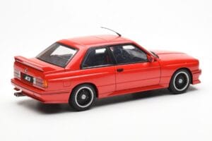 BMW M3 E30 Sport Evolution Cecotto Edition Vermelho AUTOart 1:18 70566 Metal - imagem 3 de 8