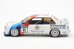 BMW M3 E30 #11 S. Soper Warsteiner DTM 1991 AUTOart 1:18 89146 Metal - imagem 4 de 8