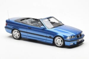 BMW M3 E36 Cabriolet Azul Otto 1:18 OT279 Resina - imagem 4 de 5