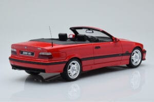 BMW M3 E36 Cabriolet Vermelho Otto 1:18 OT1048 Resina - imagem 2 de 6