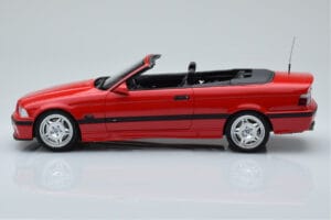 BMW M3 E36 Cabriolet Vermelho Otto 1:18 OT1048 Resina - imagem 3 de 6