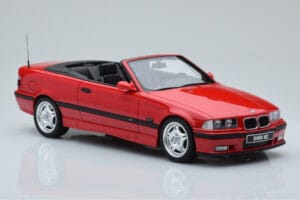 BMW M3 E36 Cabriolet Vermelho Otto 1:18 OT1048 Resina - imagem 4 de 6