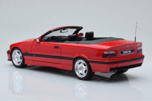 BMW M3 E36 Cabriolet Vermelho Otto 1:18 OT1048 Resina - imagem 5 de 6