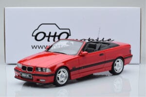 BMW M3 E36 Cabriolet Vermelho Otto 1:18 OT1048 Resina - imagem 6 de 6