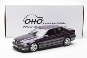 BMW M3 E36 Violeta Otto 1:18 OT307 Resina - imagem 6 de 6