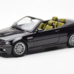 BMW M3 E46 Cabriolet Preto Kyosho 1:18