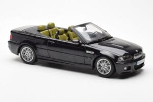BMW M3 E46 Cabriolet Preto Kyosho 1:18 80430024431 Metal - imagem 6 de 8