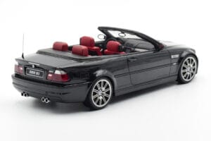 BMW M3 E46 Cabriolet Preto Otto 1:18 OT380 Resina - imagem 2 de 9