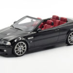BMW M3 E46 Cabriolet Preto Otto 1:18