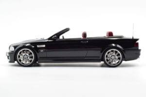 BMW M3 E46 Cabriolet Preto Otto 1:18 OT380 Resina - imagem 3 de 9