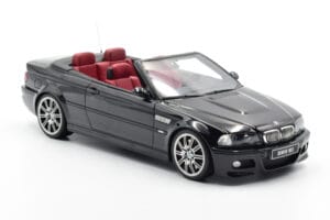BMW M3 E46 Cabriolet Preto Otto 1:18 OT380 Resina - imagem 4 de 9