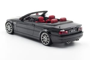 BMW M3 E46 Cabriolet Preto Otto 1:18 OT380 Resina - imagem 5 de 9