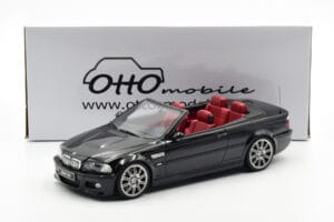 BMW M3 E46 Cabriolet Preto Otto 1:18 OT380 Resina - imagem 9 de 9