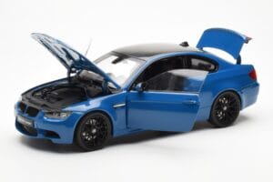 BMW M3 E92 Laguna Seca Blue Kyosho 1:18 08734LBL Metal - imagem 2 de 8