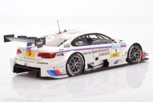 BMW M3 E92 #1 M. Tomczyk BMW M Performance DTM 2012 Minichamps 1:18 80432320097 Metal - imagem 3 de 8