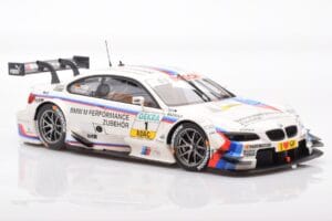 BMW M3 E92 #1 M. Tomczyk BMW M Performance DTM 2012 Minichamps 1:18 80432320097 Metal - imagem 6 de 8