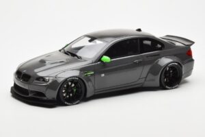BMW M3 E92 LBWK Liberty Walk Cinzento GT Spirit 1:18 GT127