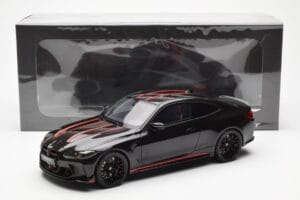 BMW M4 G82 CSL Sapphire Preto GT Spirit 1:18 GT904 Resina - imagem 6 de 6