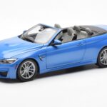 BMW M4 F83 Cabriolet Yas Marina Azul Paragon 1:18