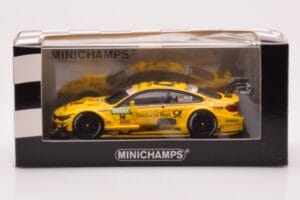 BMW M4 F82 DTM BMW Team RMG #16 T. Glock DTM 2016 Minichamps 1:43 410162416 Metal - imagem 4 de 4