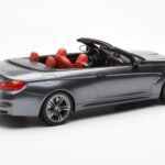 BMW M4 F83 Cabriolet Cinzento GT Spirit 1:18 - image 2 of 6
