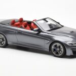BMW M4 F83 Cabriolet Cinzento GT Spirit 1:18 - image 4 of 6
